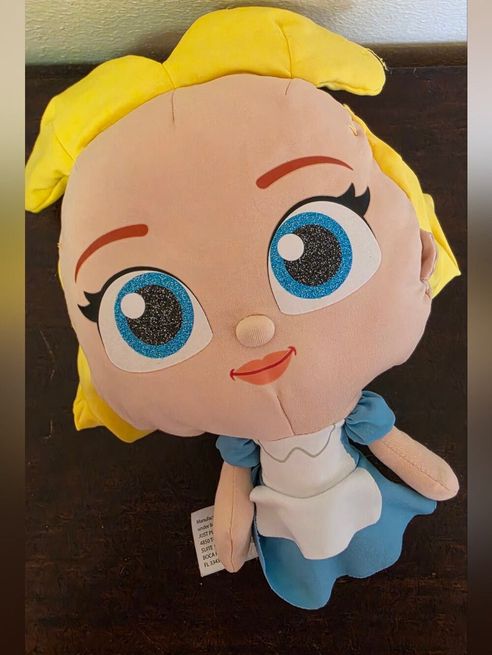 Disney Doorables Alice In Wonderland Plush Yellow-Haired Doll
